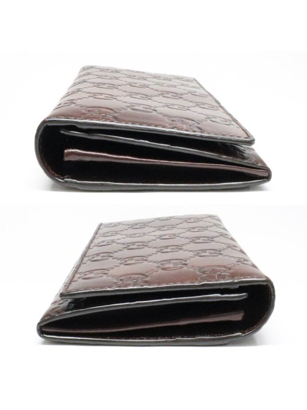 Gucci Guccissima Wallet Brown Leather - Picture 5 of 10